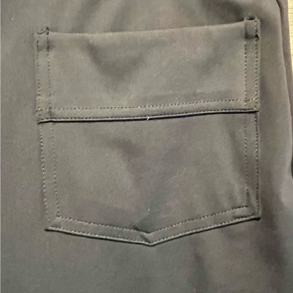 2 Pair of NWT HALARA Black Straight Leg Pants Size M and M Tall Pockets comfy - Picture 6 of 16